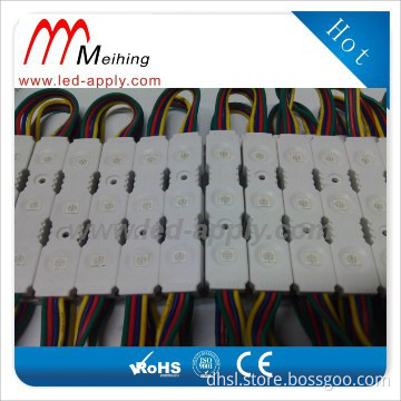 injection ABS smd5050 led module 3pcs led 12v IP68 waterproof
